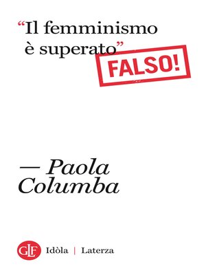 cover image of "Il femminismo è superato"